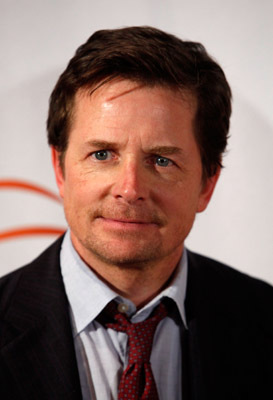 actor Michael J. Fox large photo