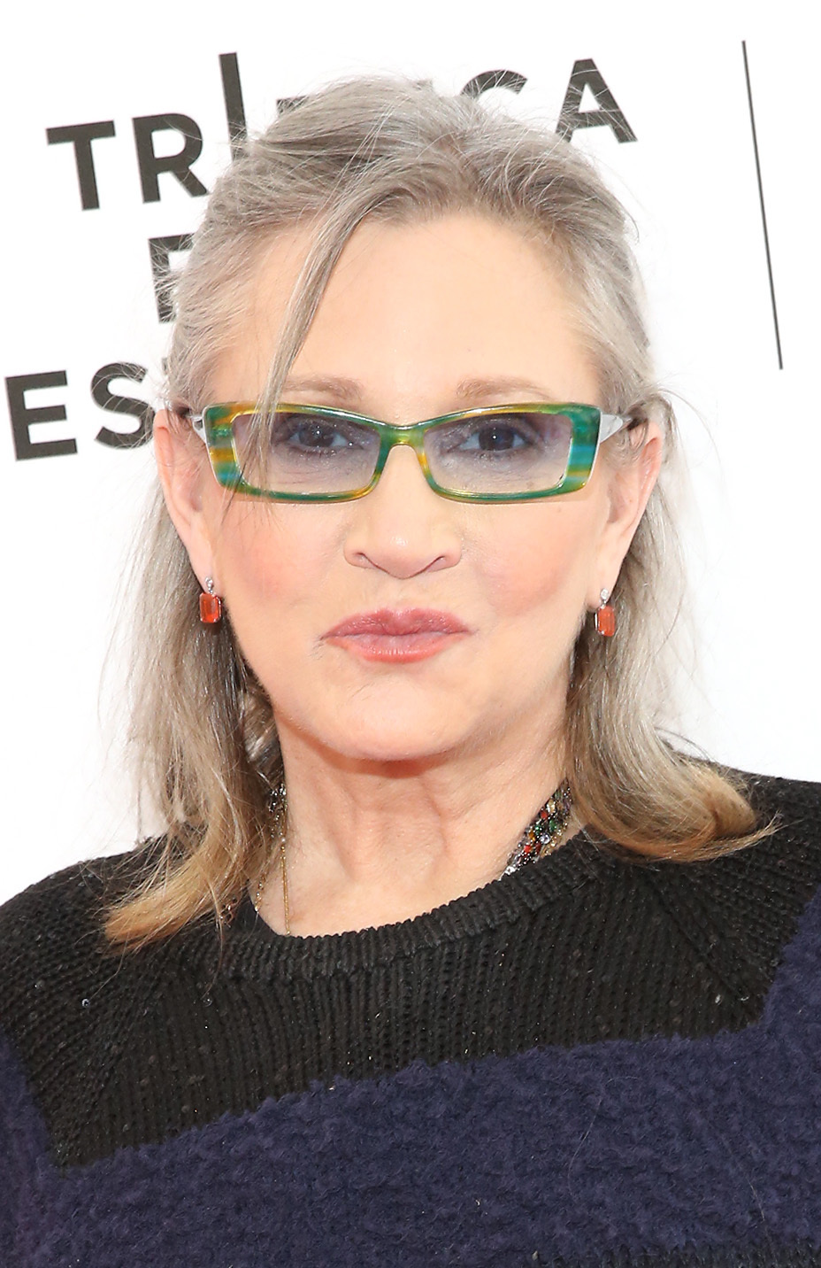 actor Carrie Fisher large photo