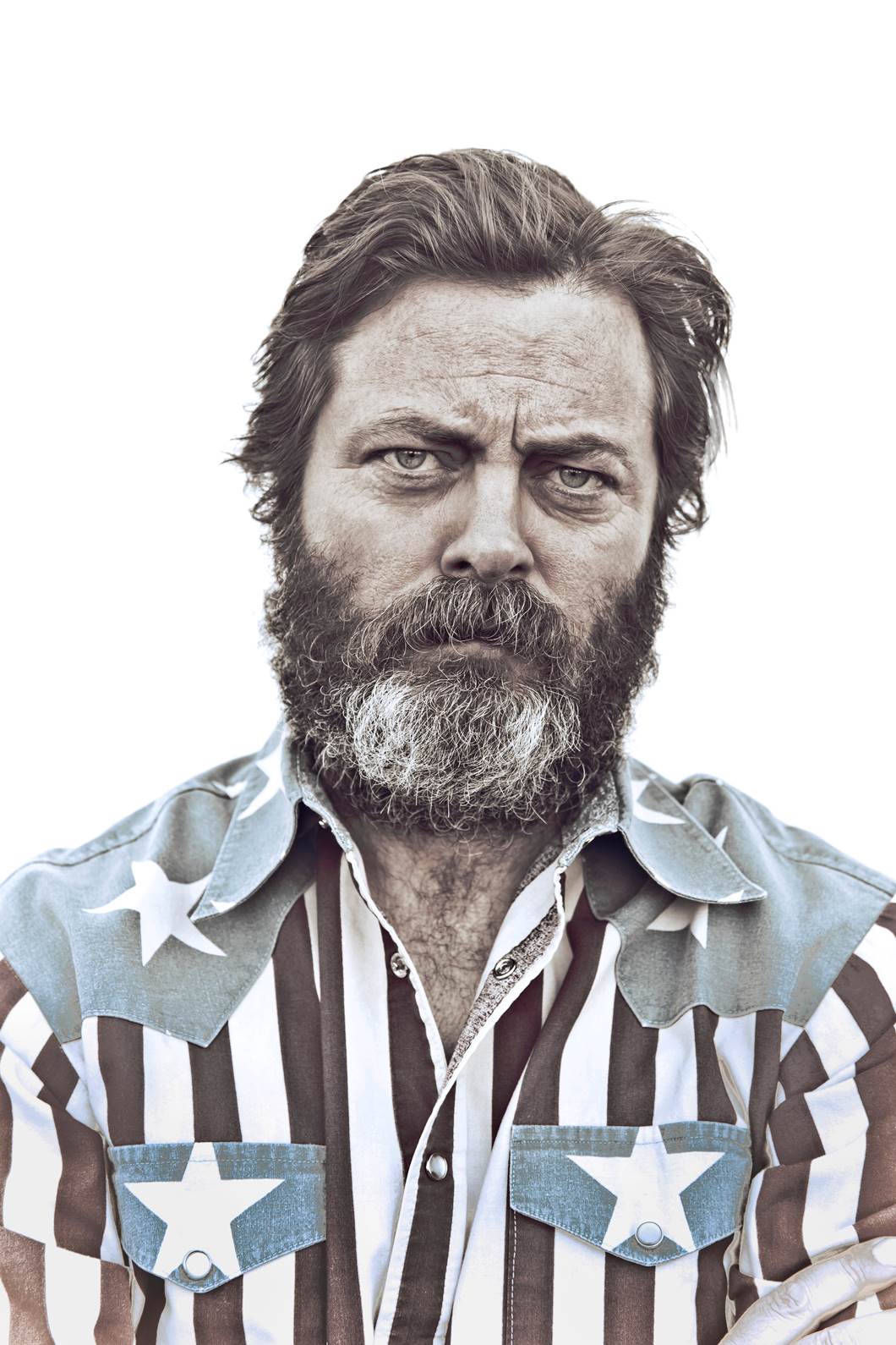 actor Nick Offerman large photo