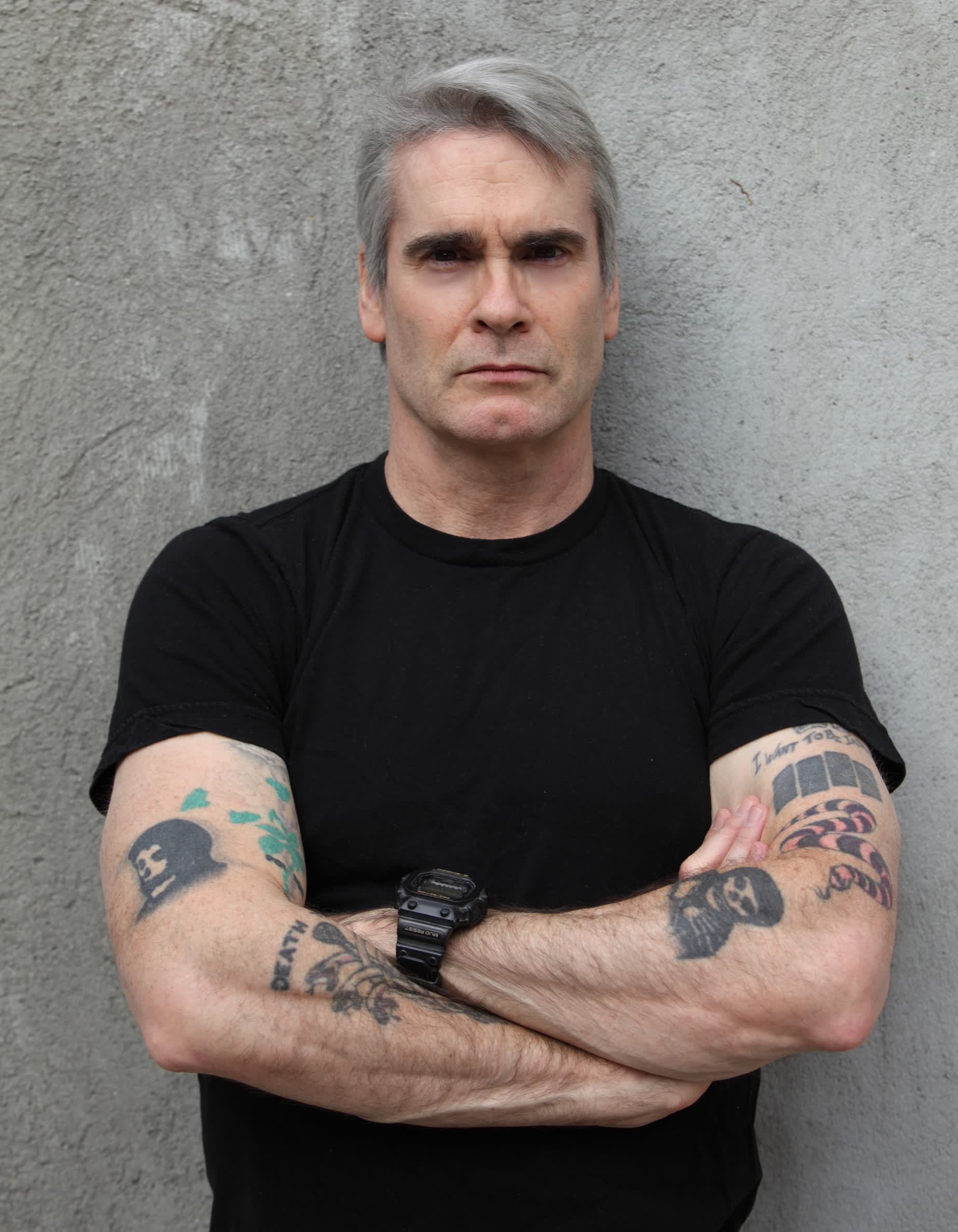 actor Henry Rollins large photo