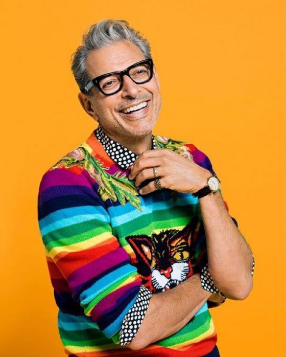 actor Jeff Goldblum large photo