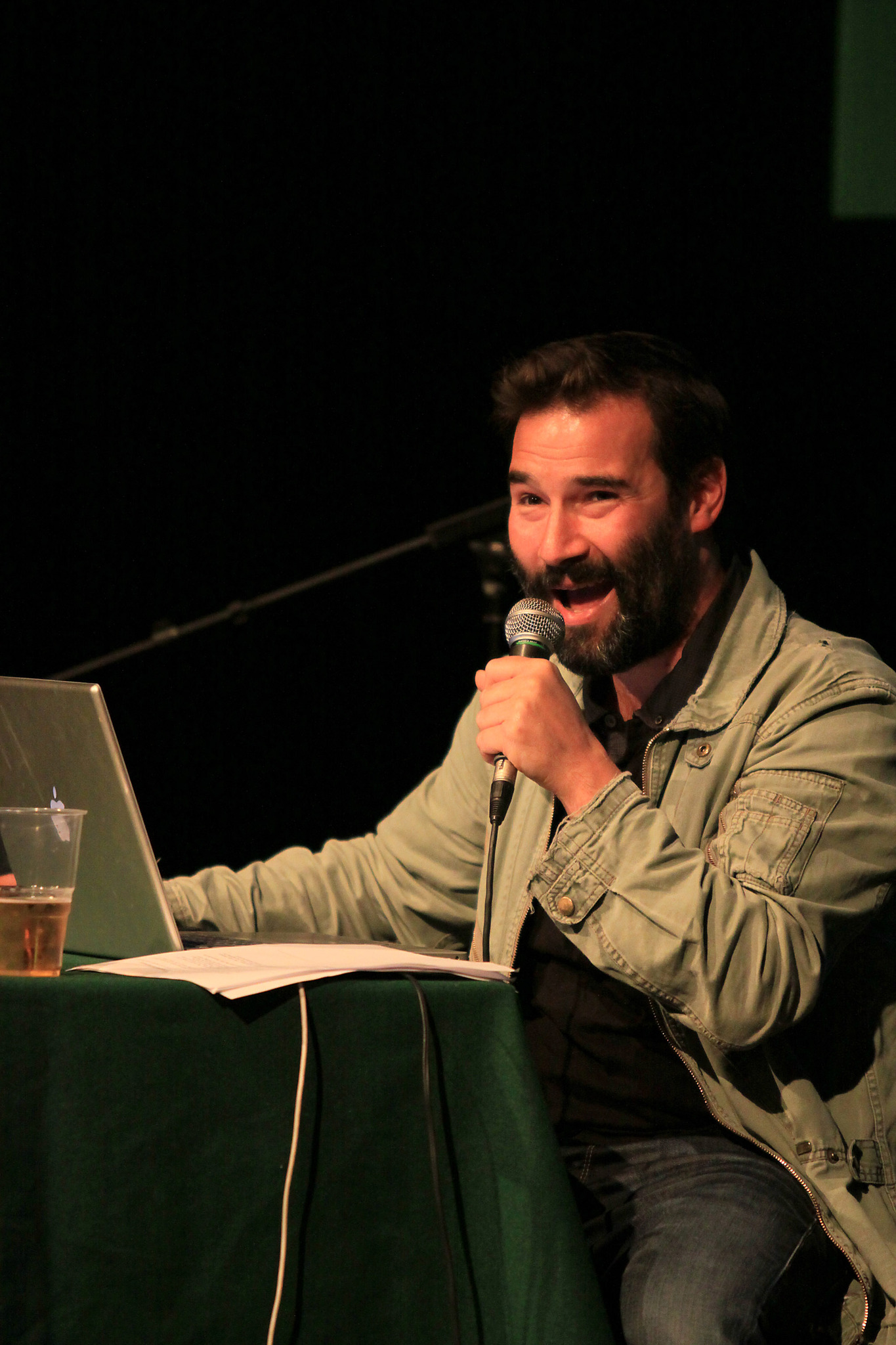 actor Adam Buxton large photo