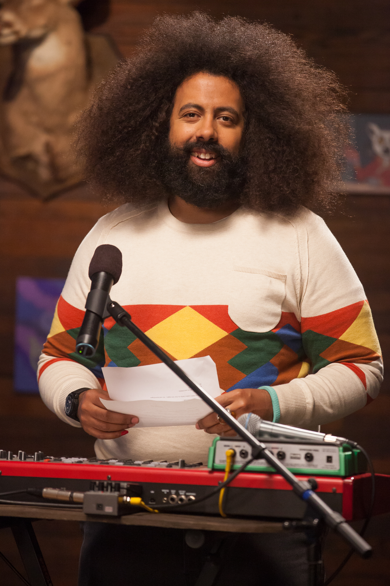 actor Reggie Watts large photo