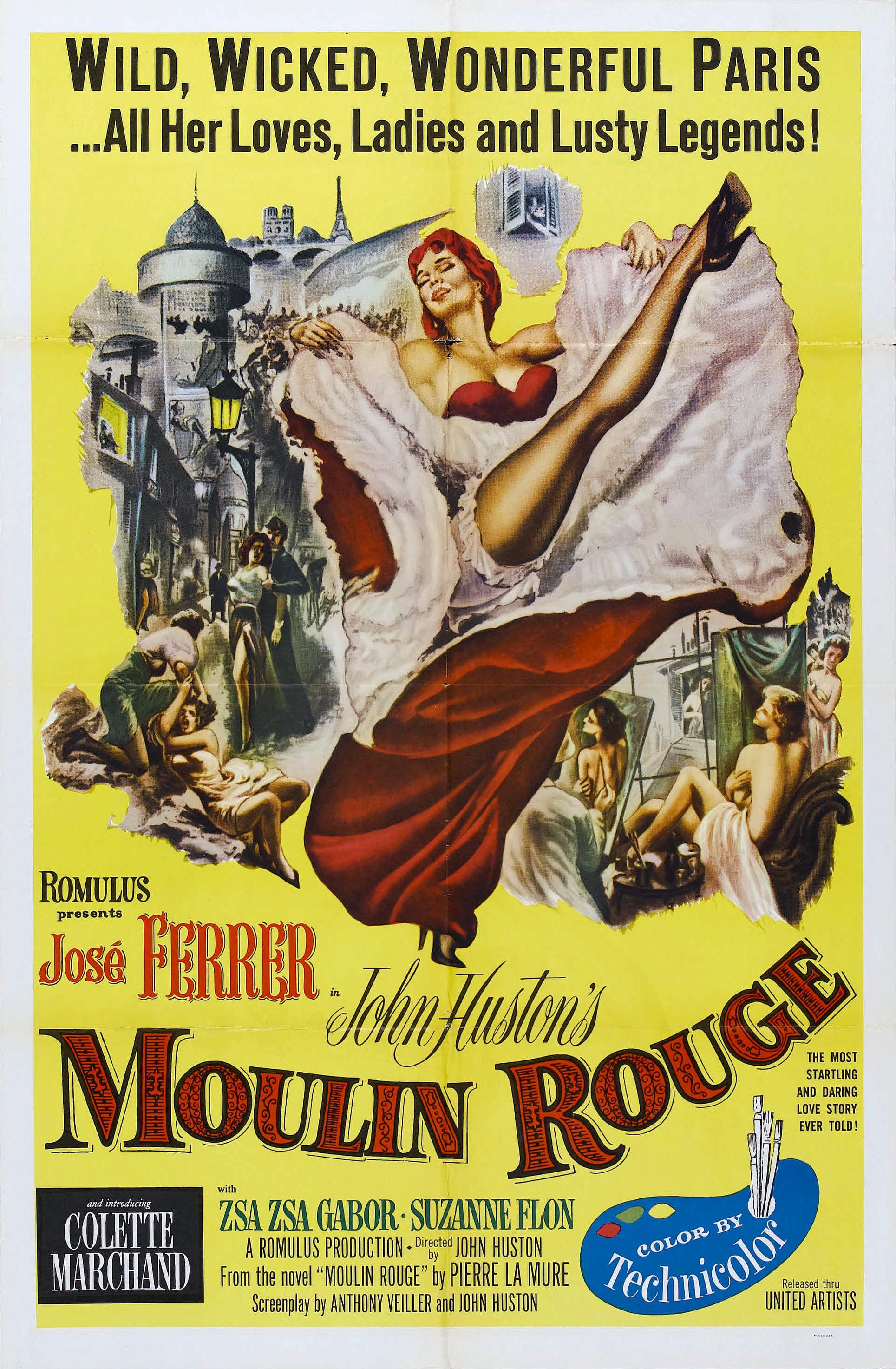 John Huston s Production Moulin Rouge Version Fran aise Moviebox 